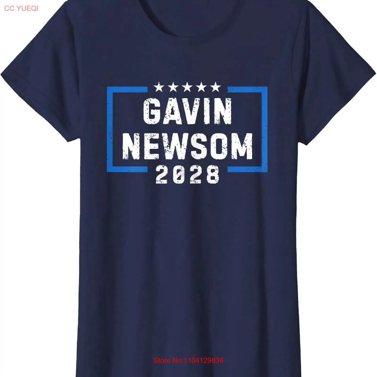 Vintage Fashion Campaigns - Gavin Newsom President Election Campaign Ladies'
