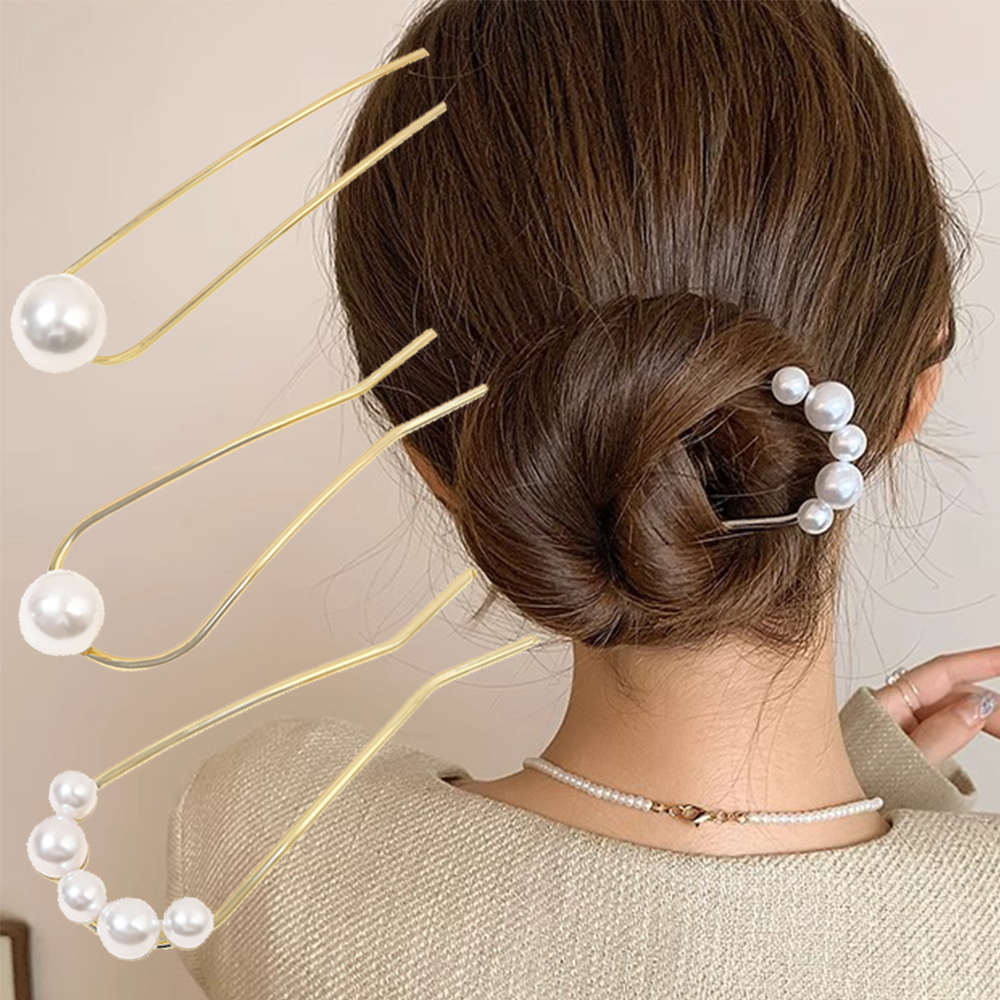 Vintage Fashion Ai - New Metal Vintage U Shape Hairpin