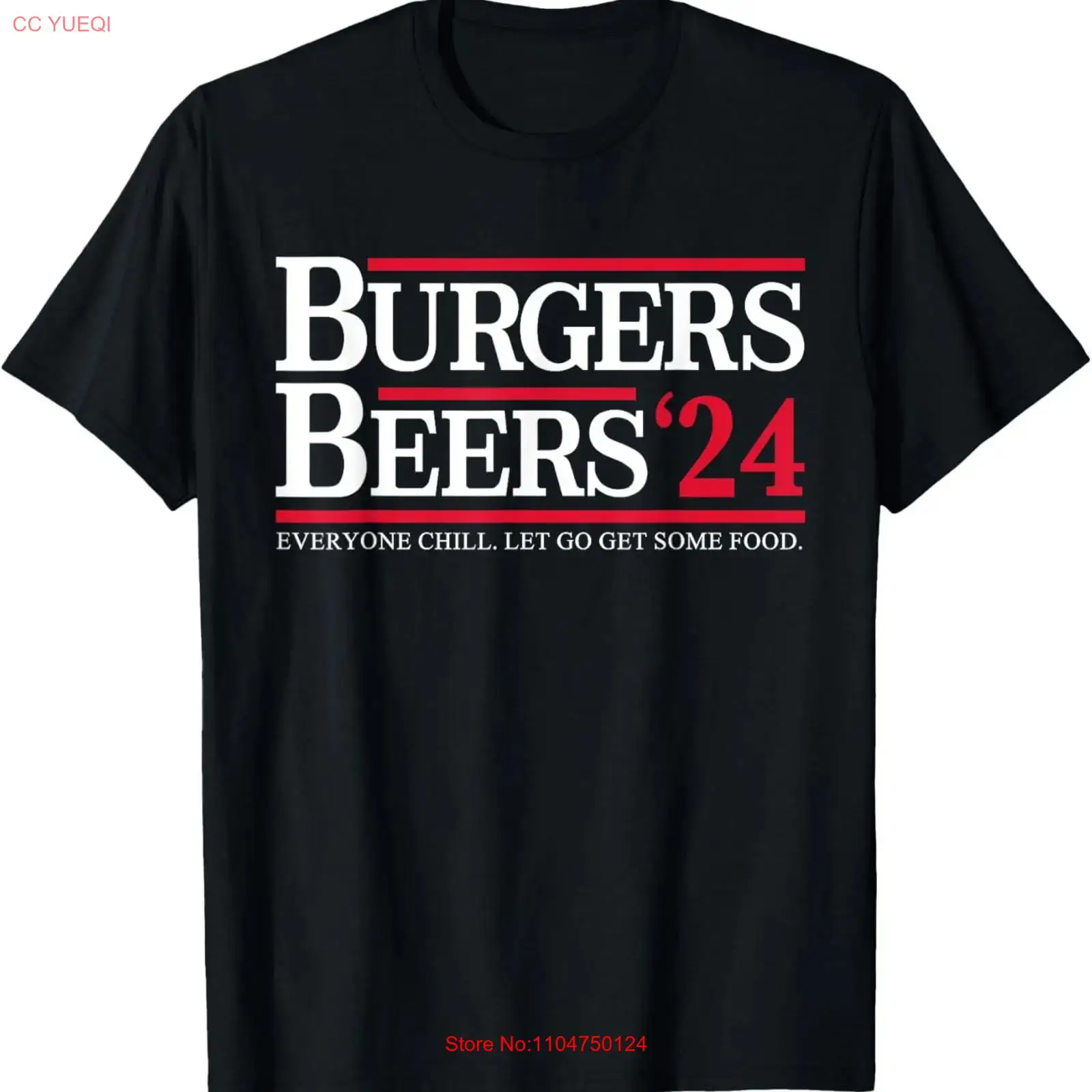 Vintage Fashion Campaigns - Burger Fries 2024 Funny Candidates Campaign