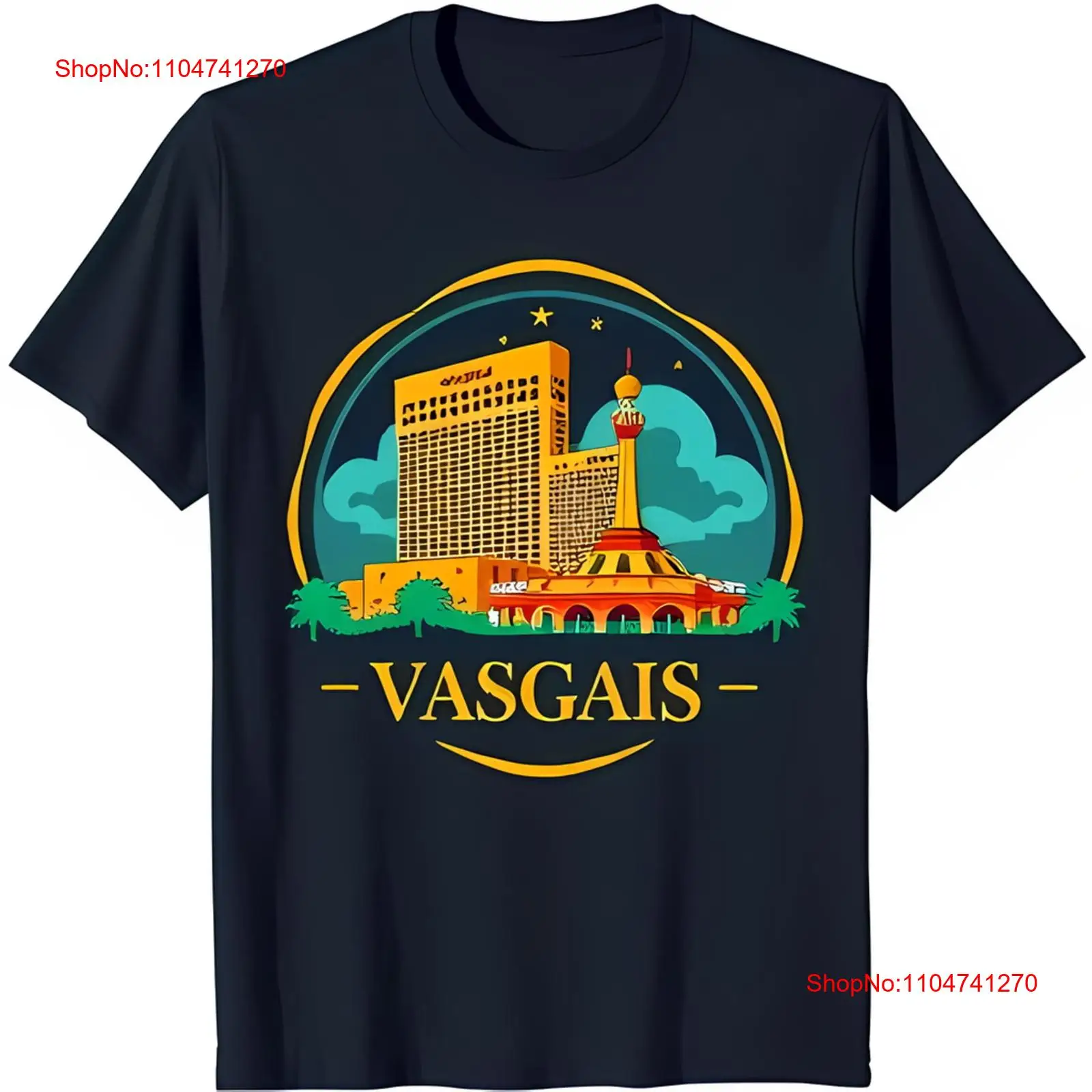 Vintage Fashion Build - Stylish Black T Shirt with Vibrant