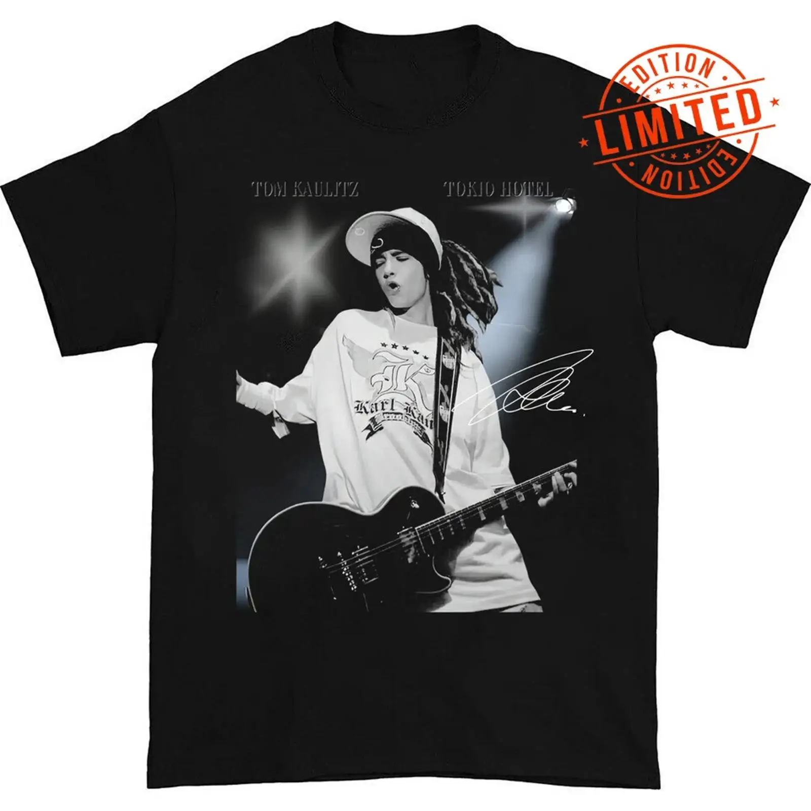 Vintage Fashion Tokyo - Tom Kaulitz Tokyo Hotel Signature Cotton