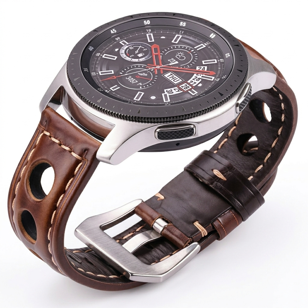 Vintage Fashion Tags - 4 Color Cowhide Watch Strap Vintage