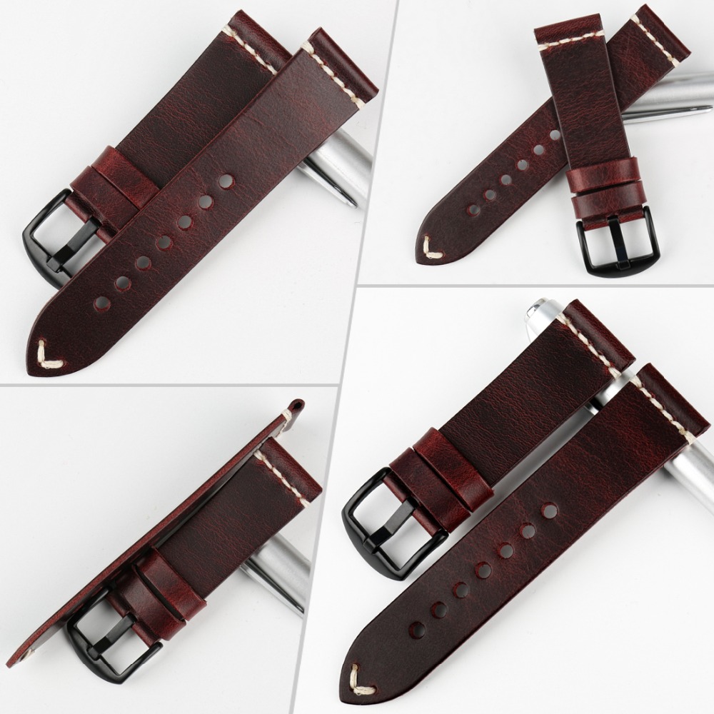 MAIKES Vintage Leather Strap W - Vintage Fashion Tags recension och pris