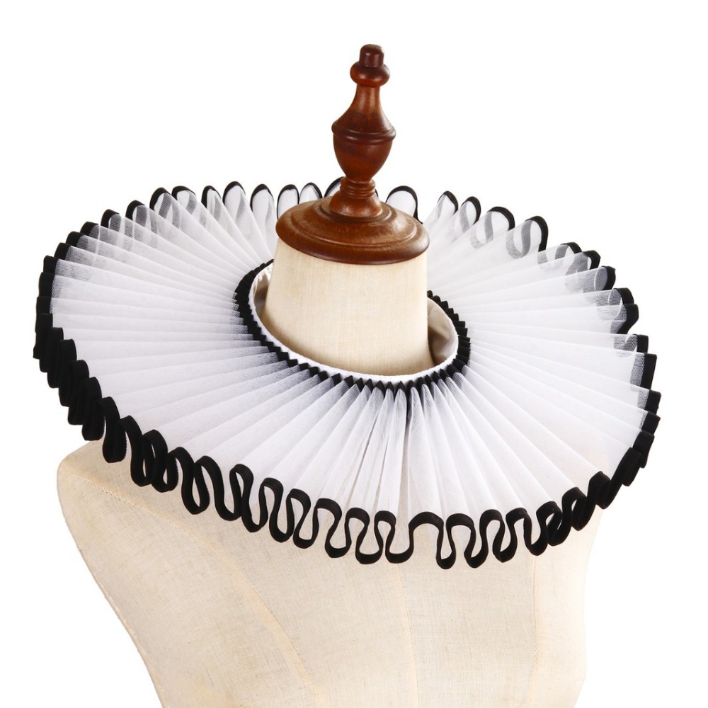 Detachable Shakespeare Neck Ru - Vintage Victorian Fashion recension och pris