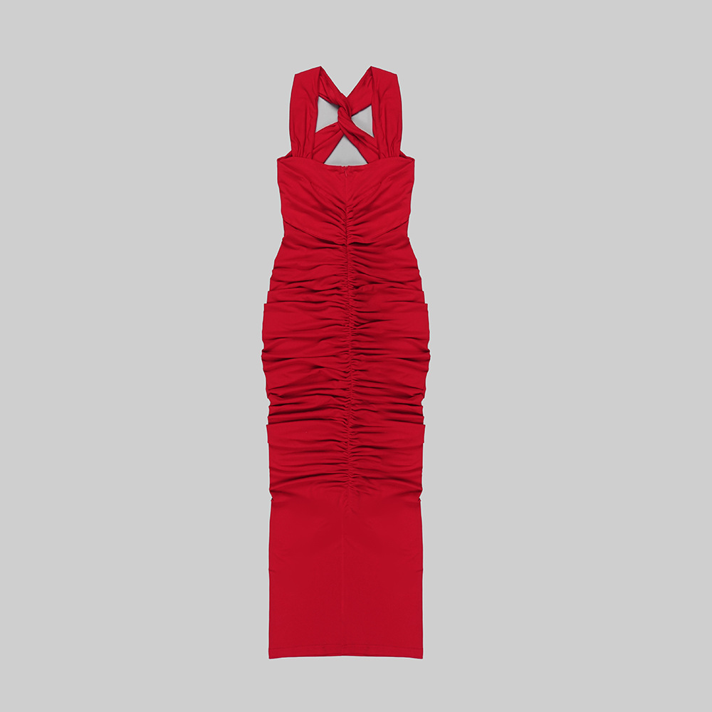 Vintage Red Halter Dress 3D Ro - Vintage Fashion Events recension och pris