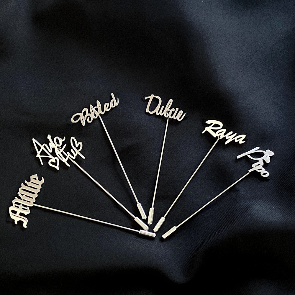 Personalized Men Lapel Pin Cus - Vintage Fashion Tumblr recension och pris