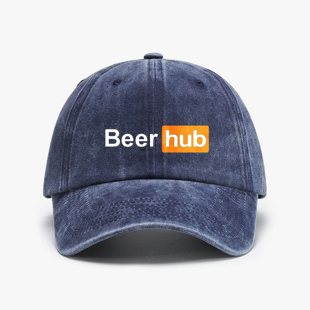 Funny Beer Hub Baseball Caps V - Vintage Fashion Hub recension och pris