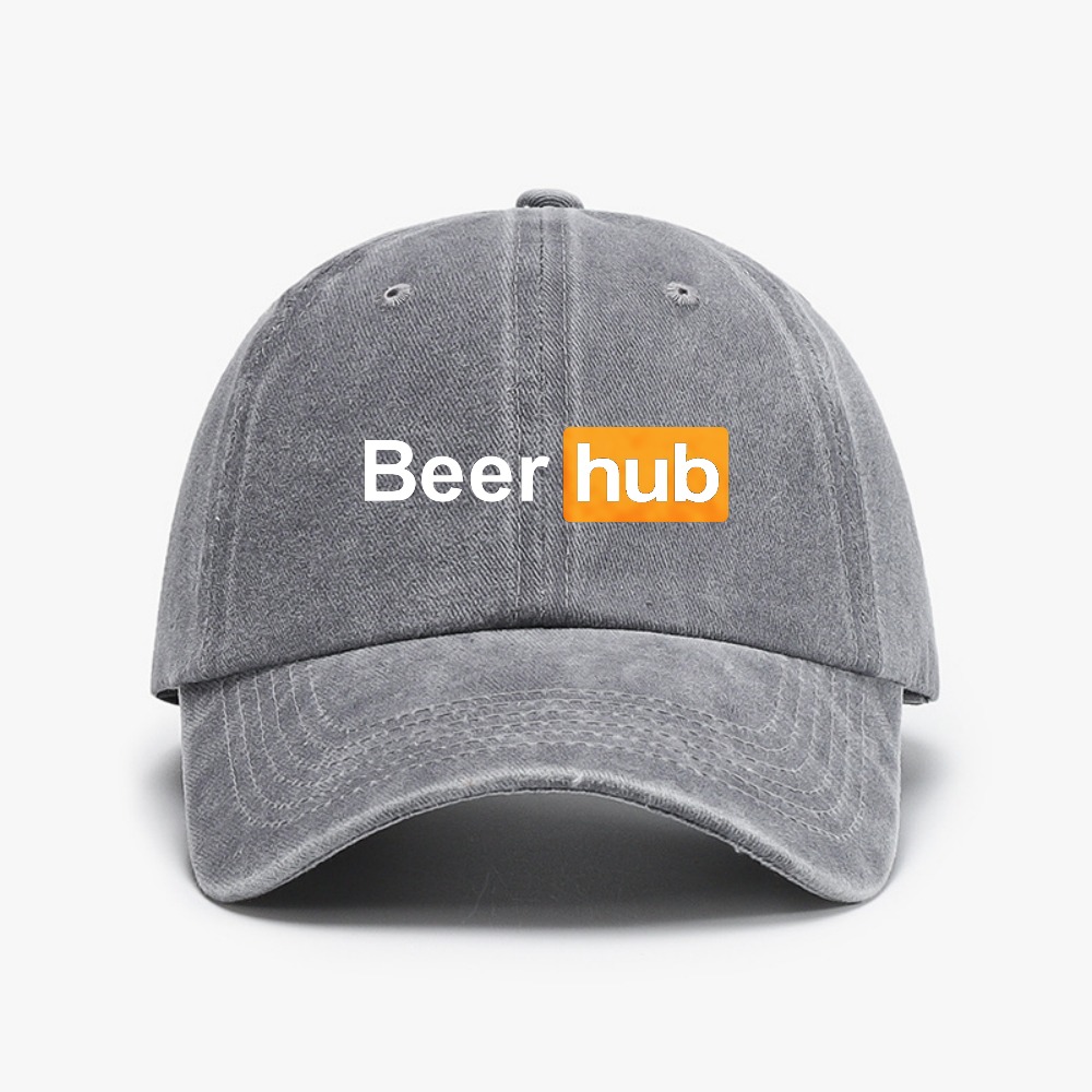 Funny Beer Hub Baseball Caps V - Vintage Fashion Hub recension och pris