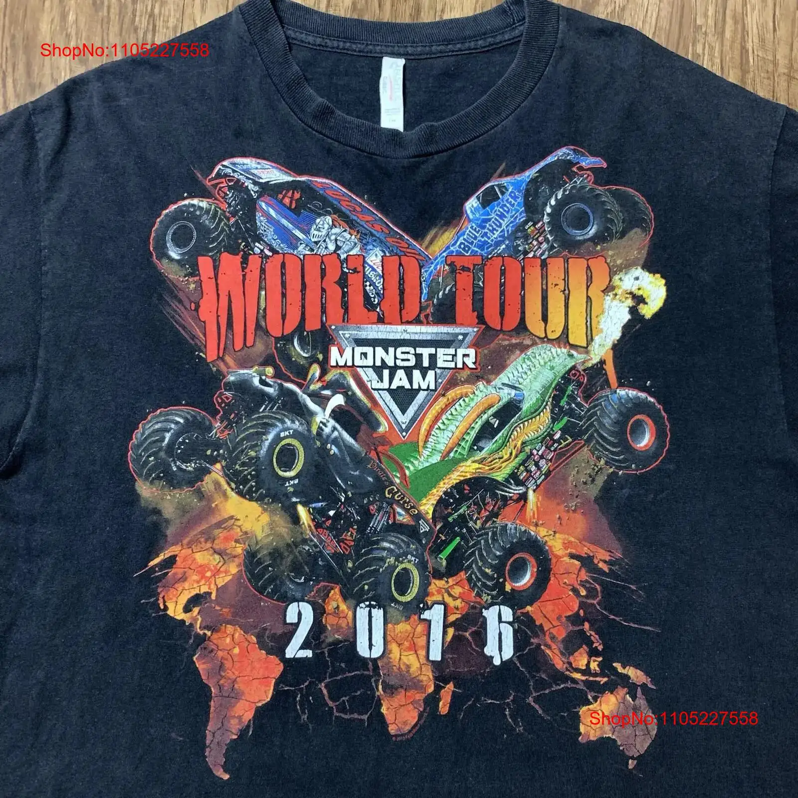 Monster Jam T Shirt Size Large - Vintage Fashion World recension och pris