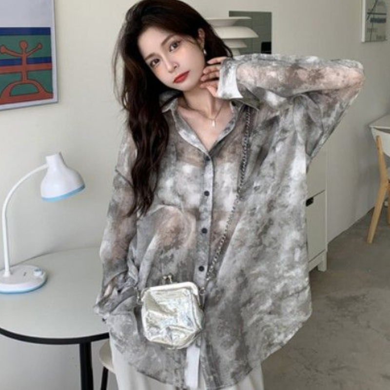 Tie Dye Shirts Women Loose Sun - Tie Dye Shirt Vintage recension och pris