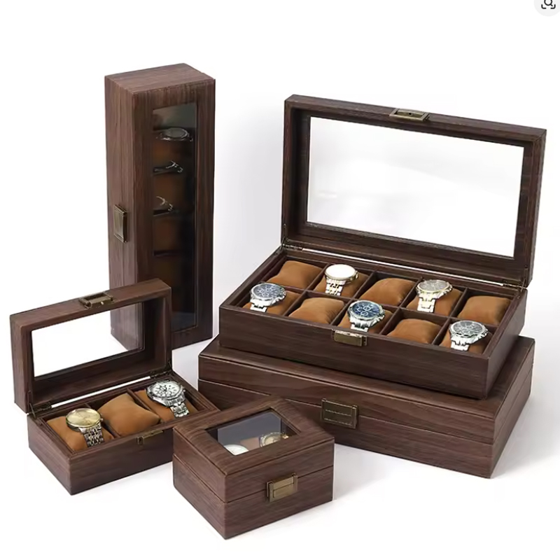 2/3/6/10/12 Slot Pu Leather Wa - Vintage Fashion Tags recension och pris