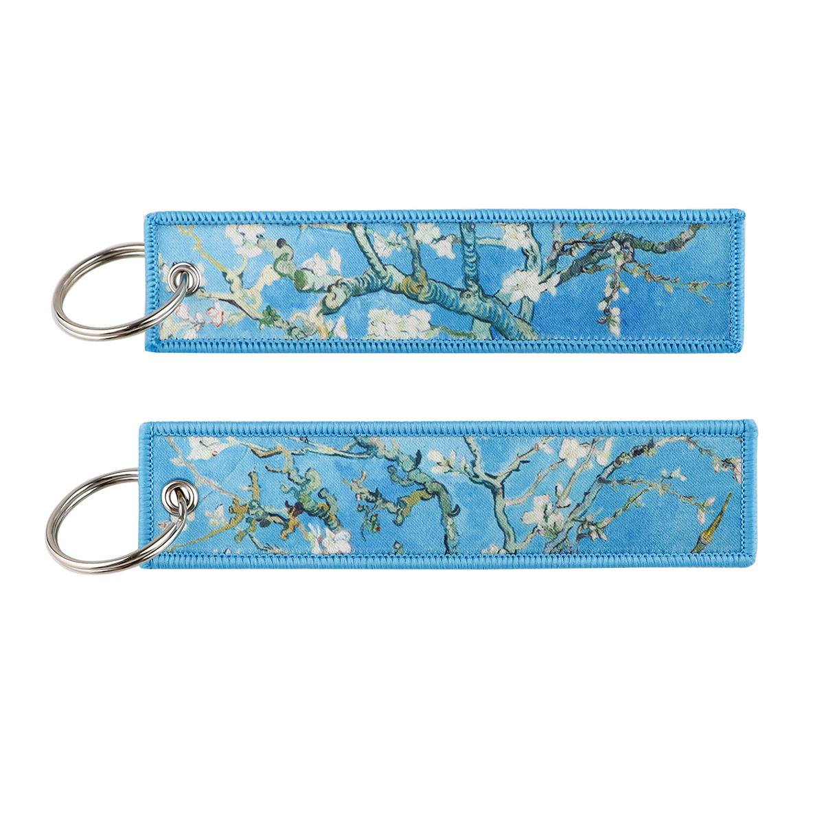Van Gogh Embroidered Key Tag K - Vintage Fashion Tags recension och pris
