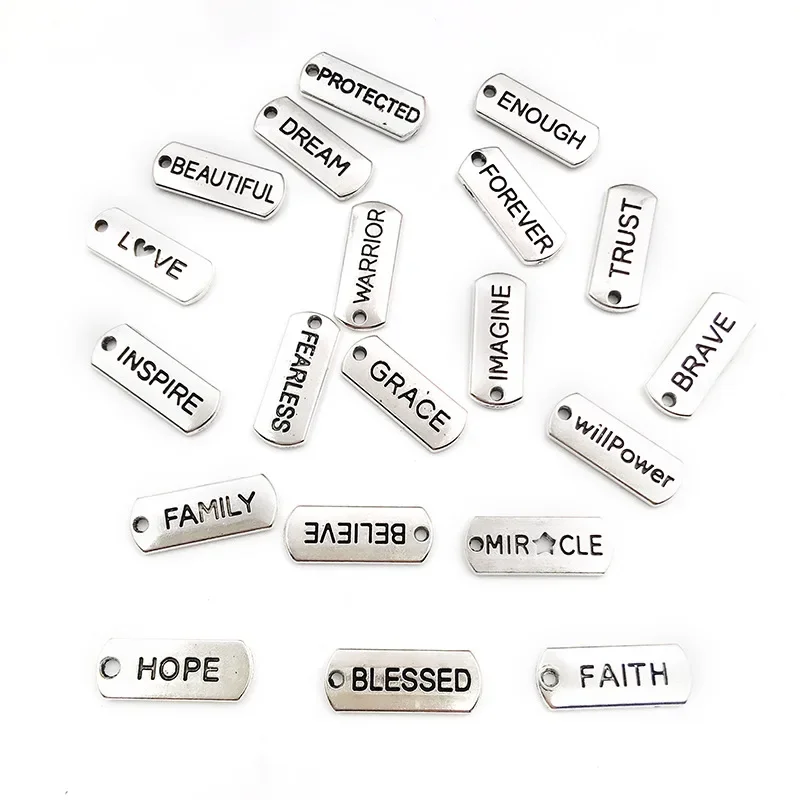 20PCS Mix Vintage Alloy Tags I - Vintage Fashion Tags recension och pris