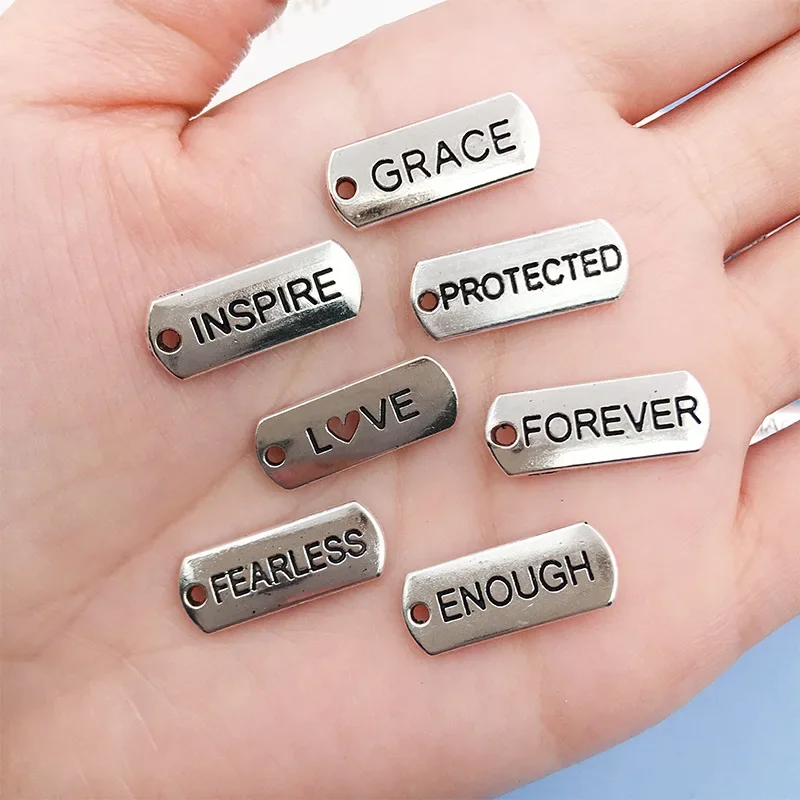 20PCS Mix Vintage Alloy Tags I - Vintage Fashion Tags recension och pris