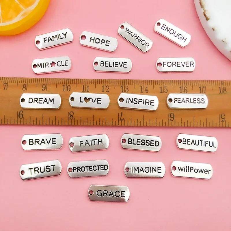 20PCS Mix Vintage Alloy Tags I - Vintage Fashion Tags recension och pris