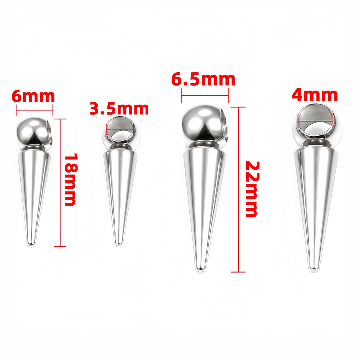 10pcs Retro Cone Charms Pendan - Vintage Fashion Tumblr recension och pris