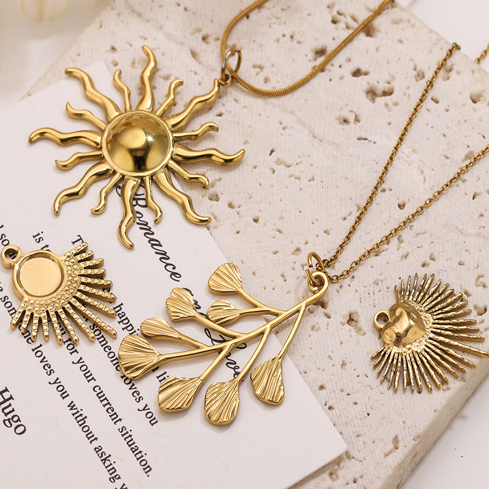 5pcs Stainless Steel Flower Ch - Vintage Fashion Earrings recension och pris