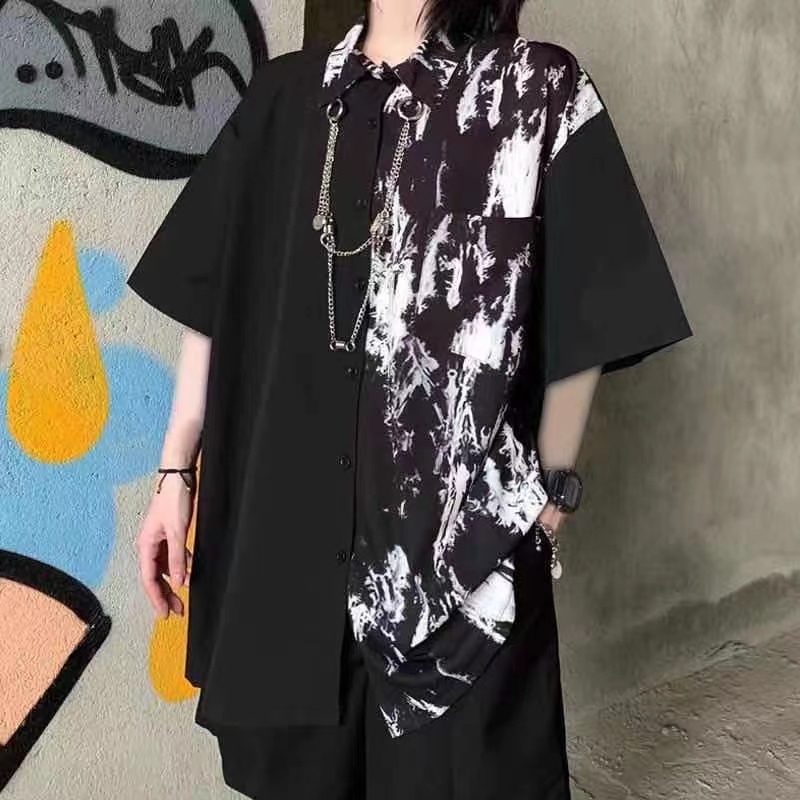 Arens Techwear Men's Summer Su - Tie Dye Shirt Vintage recension och pris