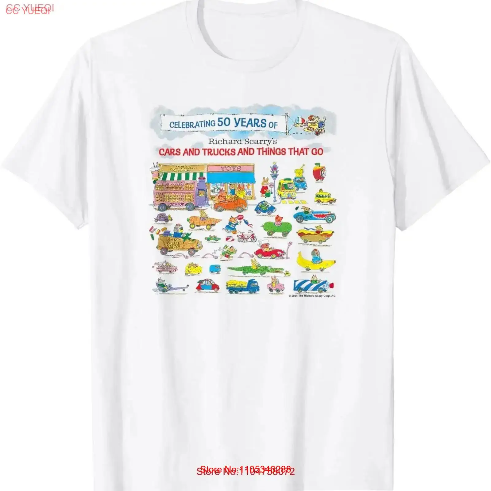Richard Scarry 50 Year Banner  - Vintage Fashion Years recension och pris