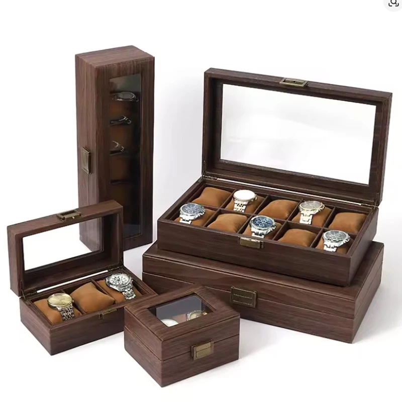 2/3/6/10/12 Slot Pu Leather Wa - Vintage Fashion Tags recension och pris