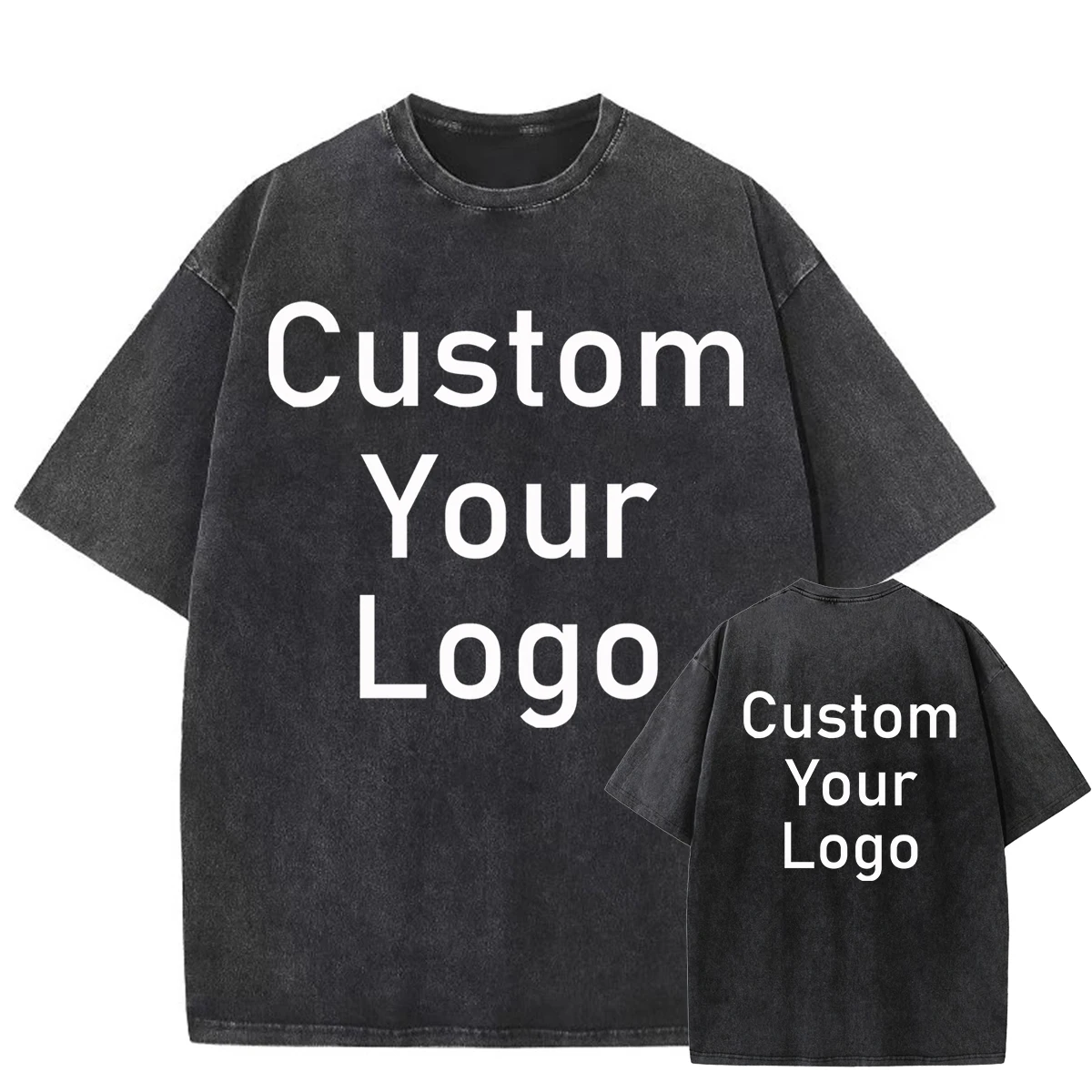 Custom Your Logo Design High W - Tie Dye Shirt Vintage recension och pris