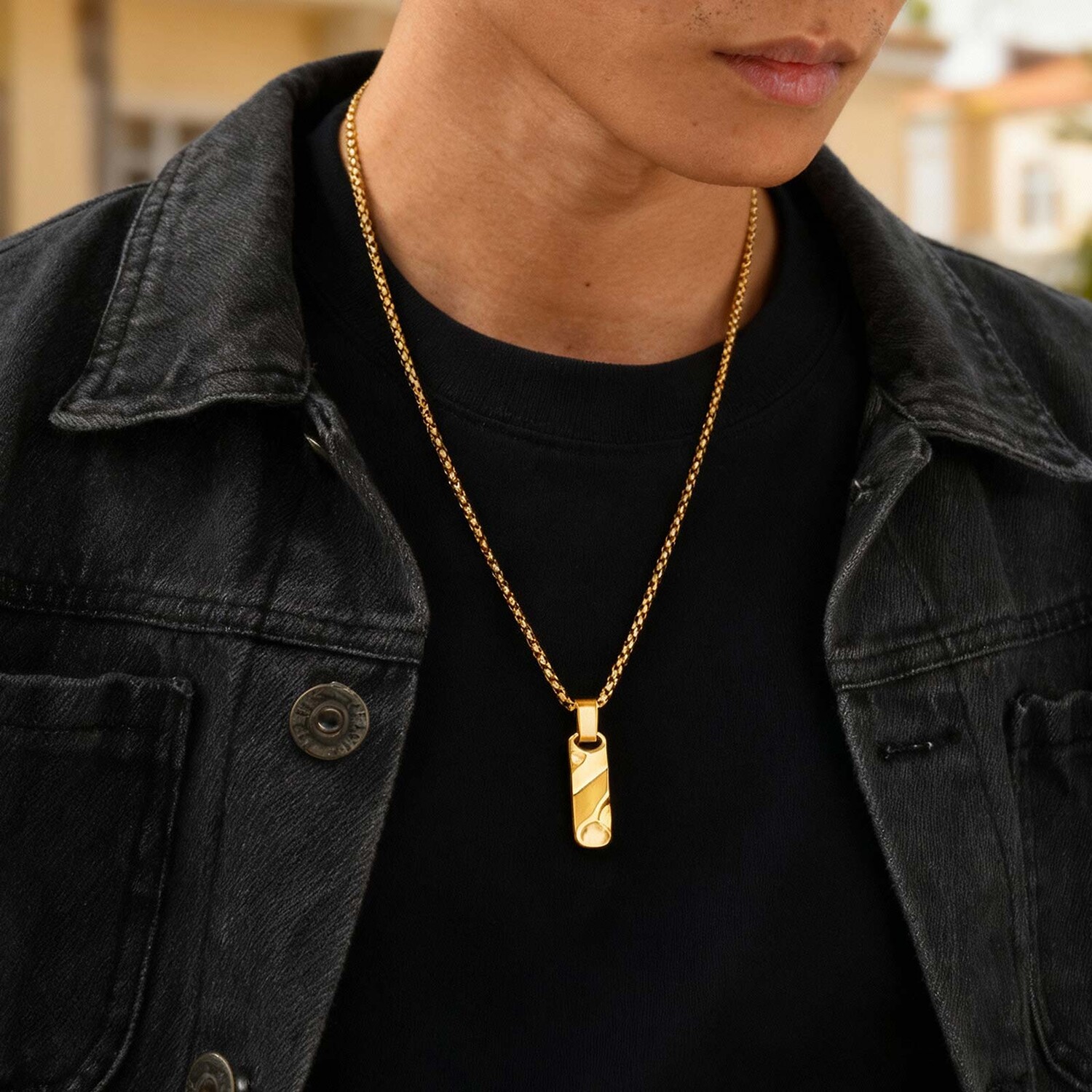 Small Dogtag Pendant Necklaces - Vintage Fashion Tags recension och pris