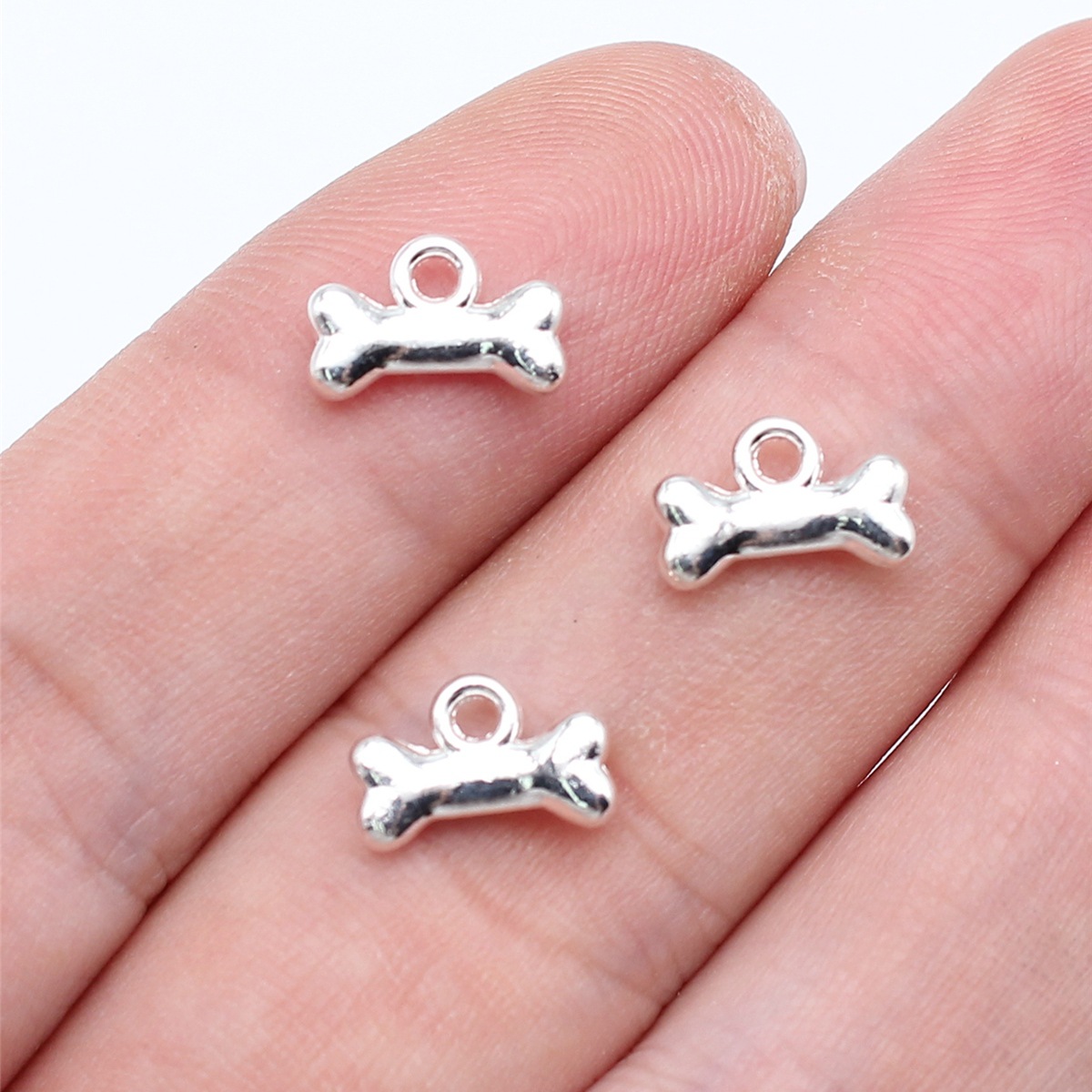 20pcs 10x7mm 5 Colors Dog Bone - Vintage Fashion Tumblr recension och pris