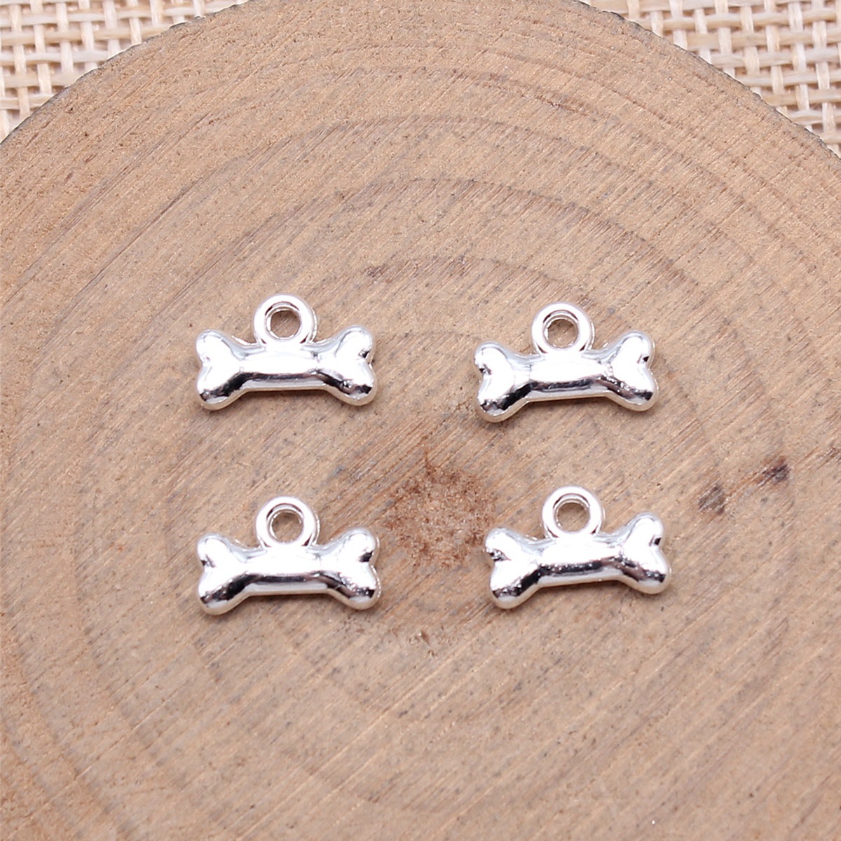 20pcs 10x7mm 5 Colors Dog Bone - Vintage Fashion Tumblr recension och pris