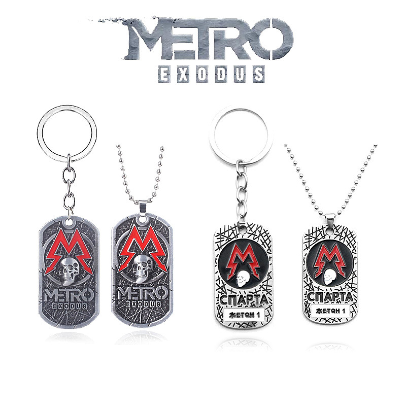 Game Metro Exodus 2033 Keychai - Vintage Fashion Tags recension och pris