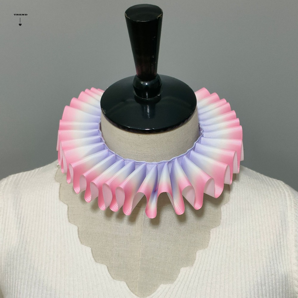Detachable Neck Ruffled Collar - Vintage Victorian Fashion recension och pris