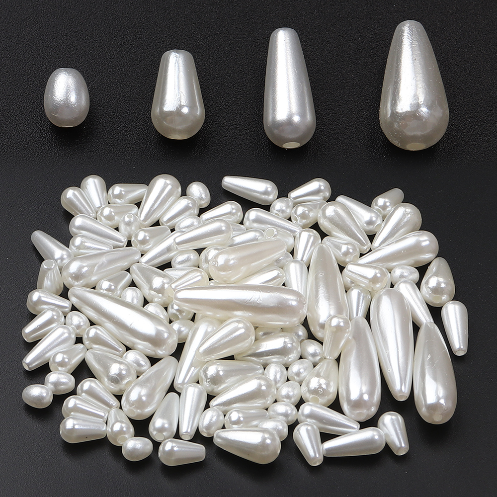 30-500pcs/lot Biege Waterdrop  - Vintage Fashion Earrings recension och pris