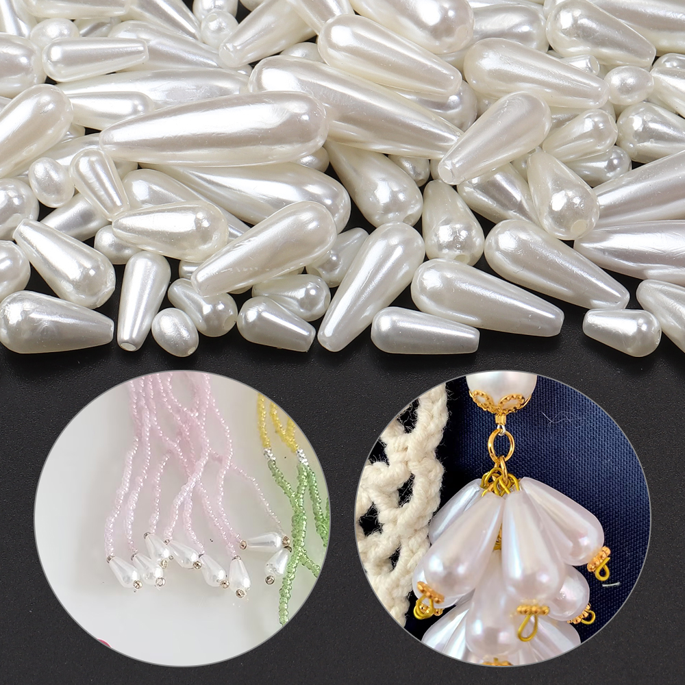 30-500pcs/lot Biege Waterdrop  - Vintage Fashion Earrings recension och pris