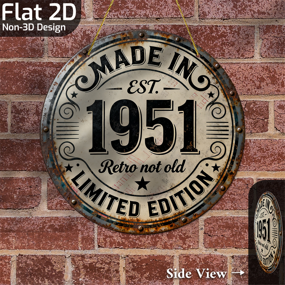 2D Flat, 1pc Vintage Metal Wal - Vintage Fashion Plates recension och pris