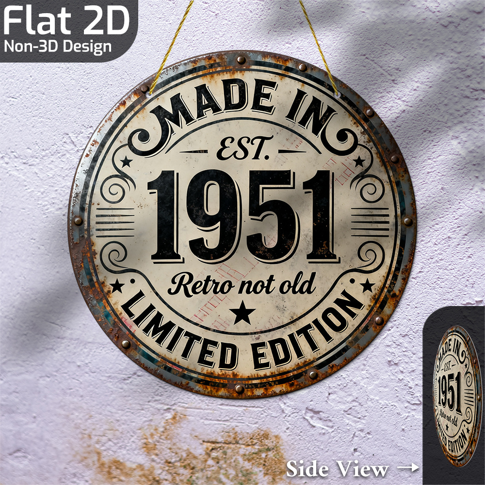 2D Flat, 1pc Vintage Metal Wal - Vintage Fashion Plates recension och pris