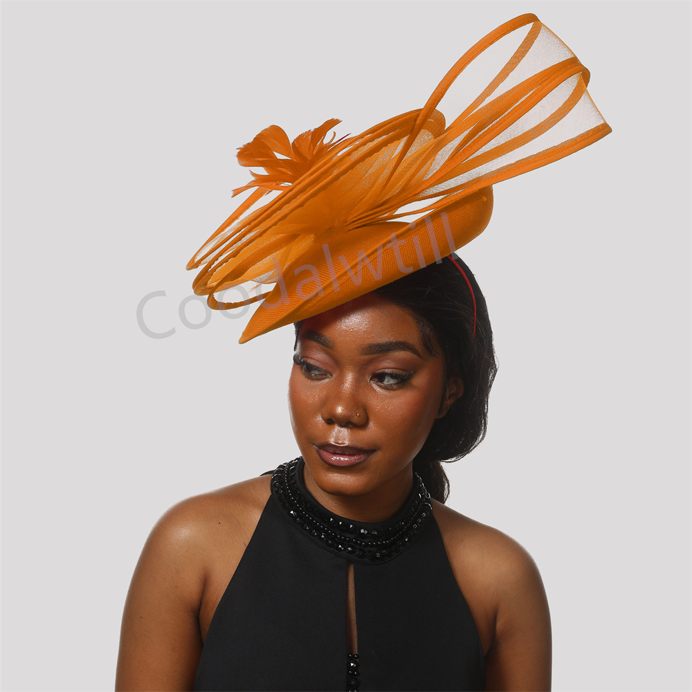 Feather Derby Hat Flower Fasci - Vintage Fashion Events recension och pris