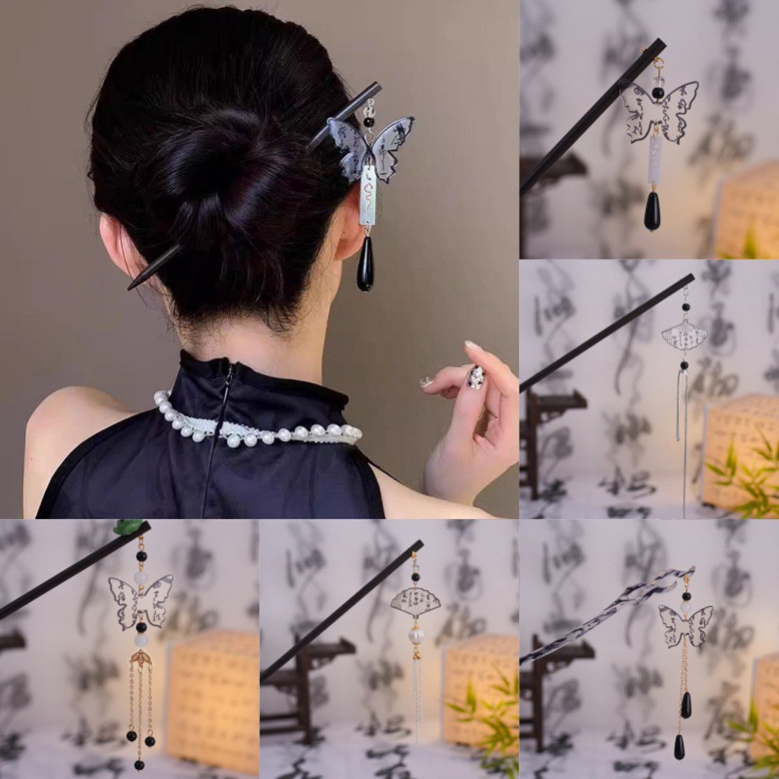 Vintage Wooden Hairpin For Wom - Vintage Fashion Ai recension och pris