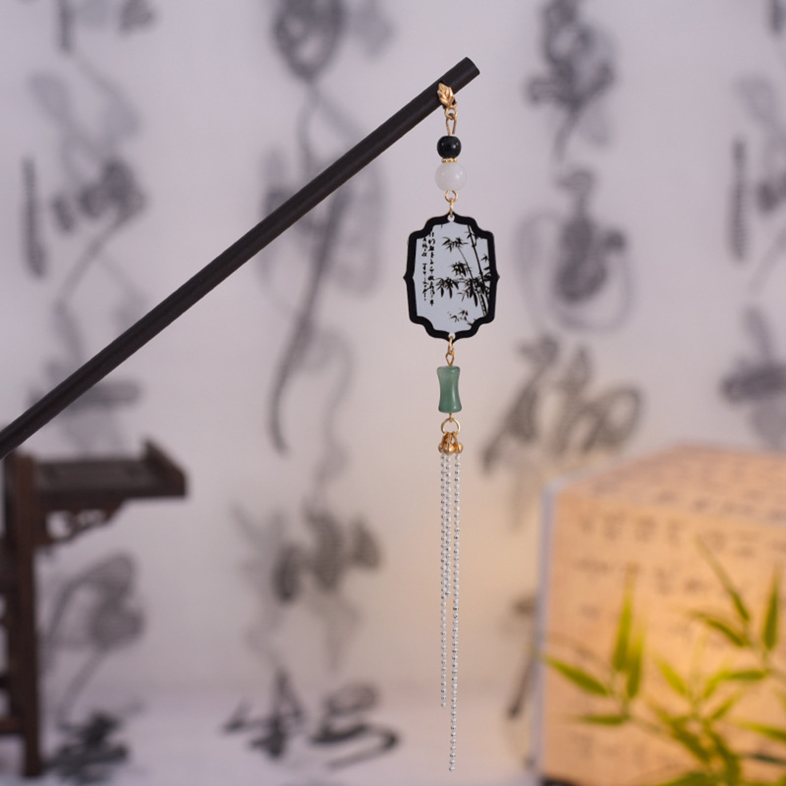 Vintage Wooden Hairpin For Wom - Vintage Fashion Ai recension och pris