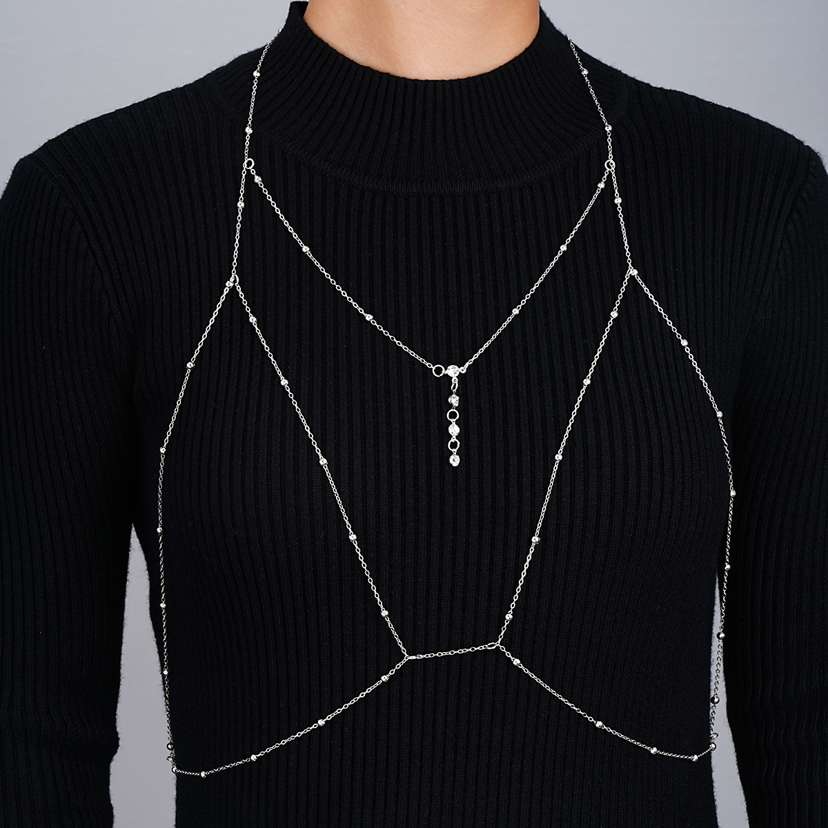 Vintage Silver Color Beaded Cr - Vintage Fashion Tumblr recension och pris