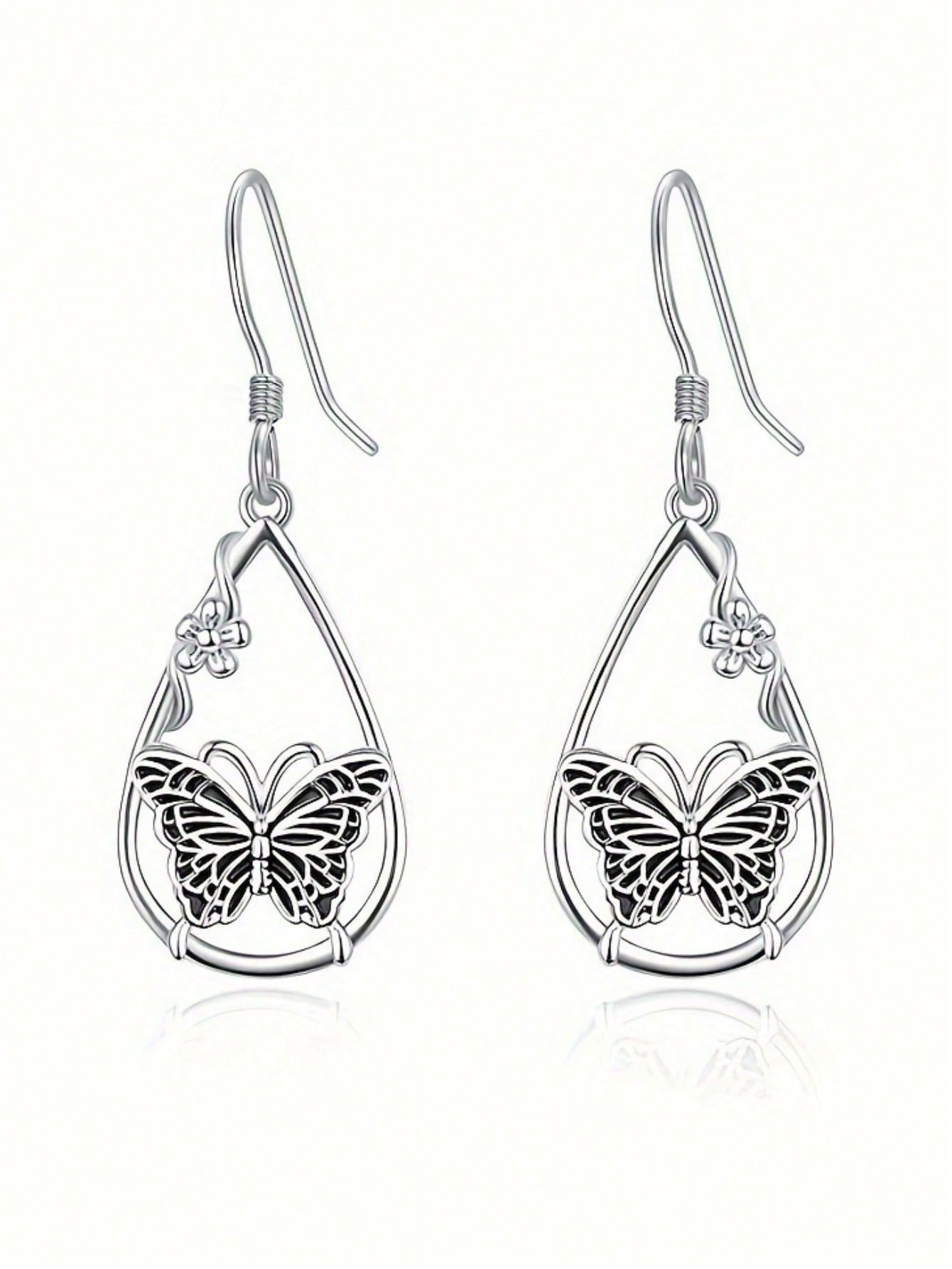 1pair Vintage Fashionable Wate - Vintage Fashion Earrings recension och pris