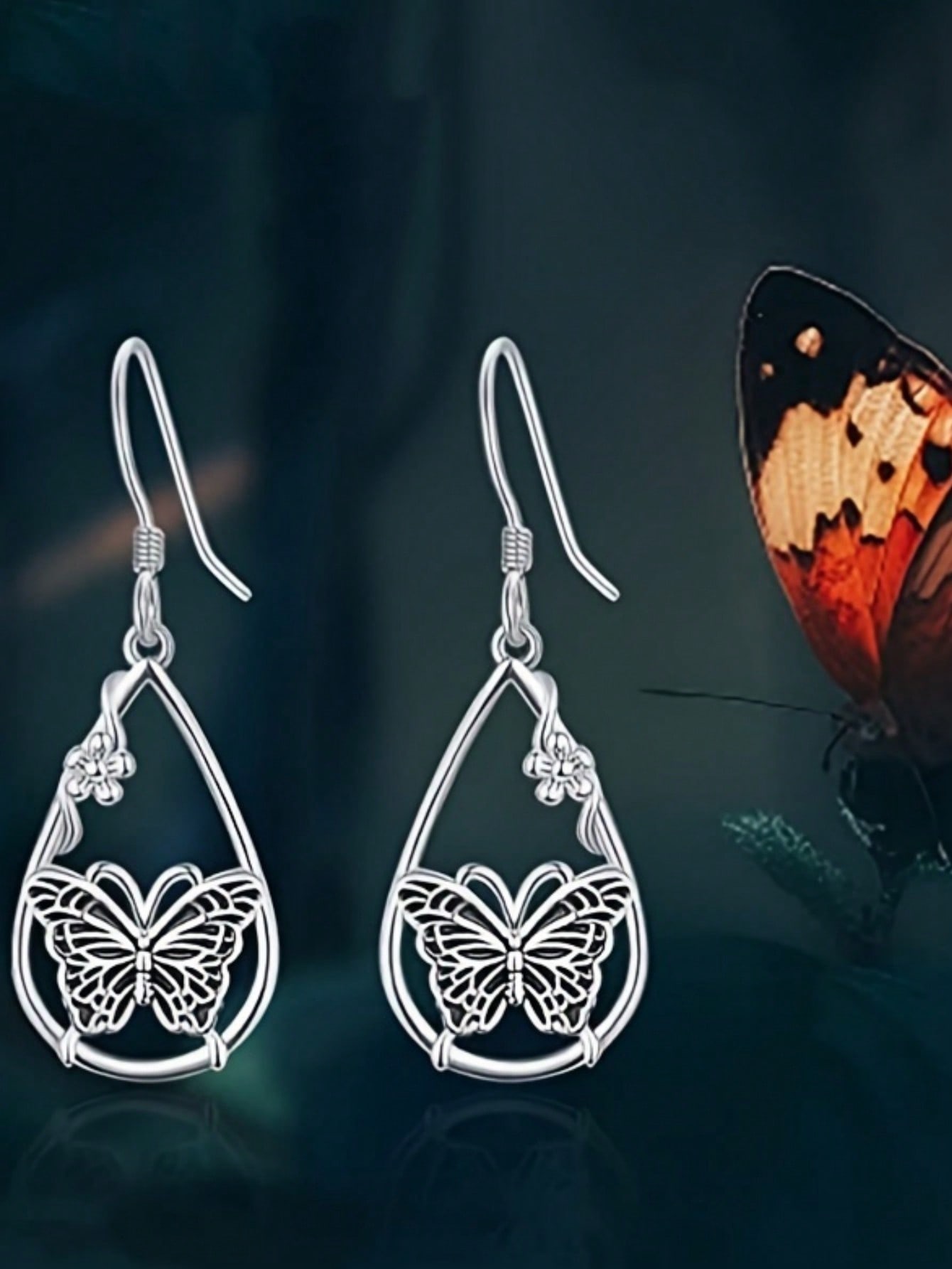 1pair Vintage Fashionable Wate - Vintage Fashion Earrings recension och pris