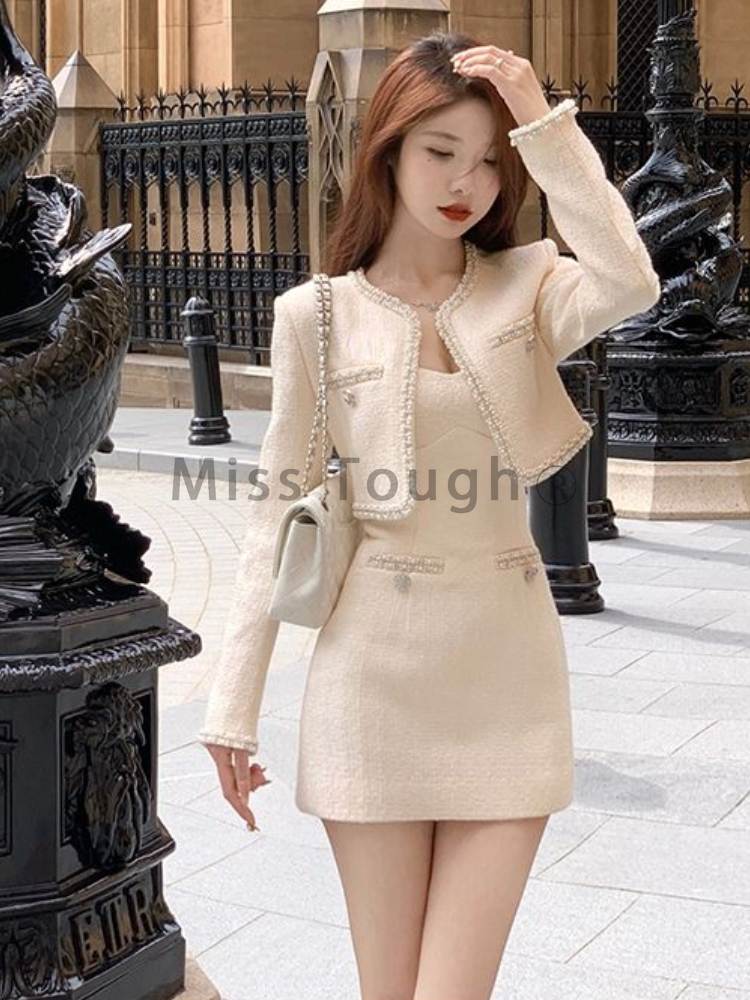 Frence Elegant Two Piece Set W - Vintage Fashion Ai recension och pris