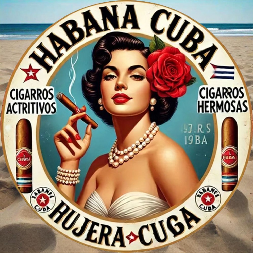 Vintage Havana Style Cigar Gir - Vintage Fashion Plates recension och pris