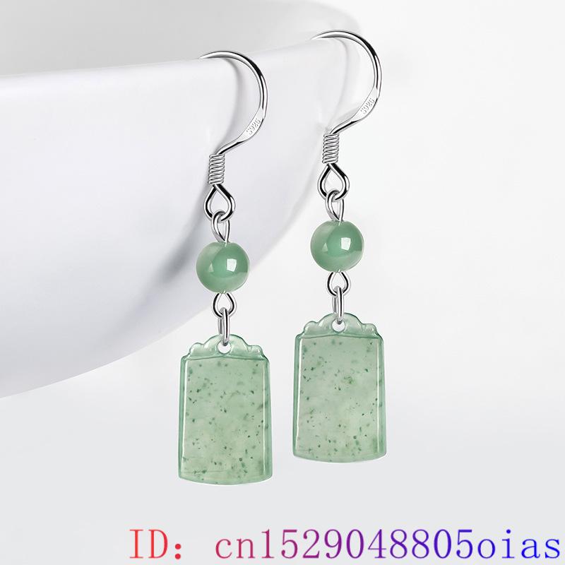 Myanmar Jade Earrings Real Bur - Vintage Fashion Earrings recension och pris