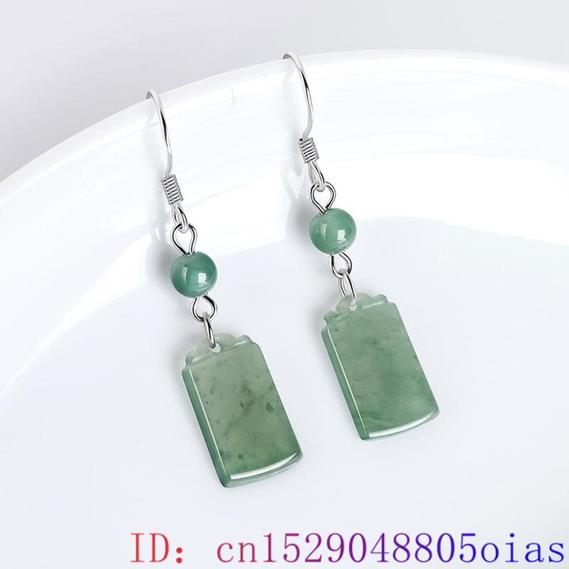 Myanmar Jade Earrings Real Bur - Vintage Fashion Earrings recension och pris