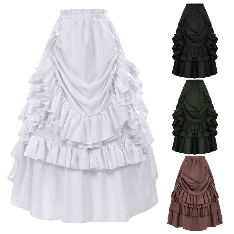 Gothic Halloween Skirt Vintage - Vintage Victorian Fashion recension och pris