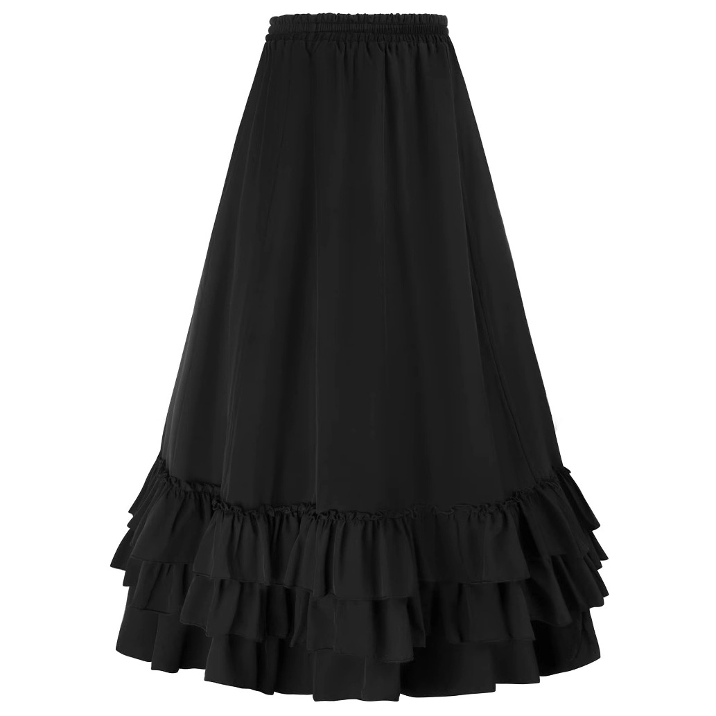 Gothic Halloween Skirt Vintage - Vintage Victorian Fashion recension och pris