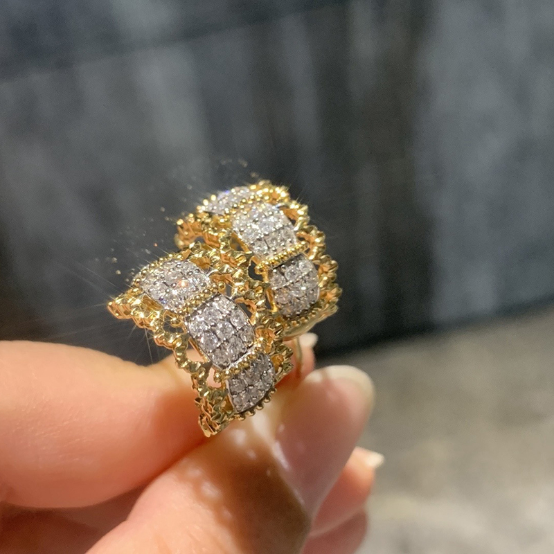 Aazuo Vintage Style Real 18K Y - Vintage Fashion Earrings recension och pris