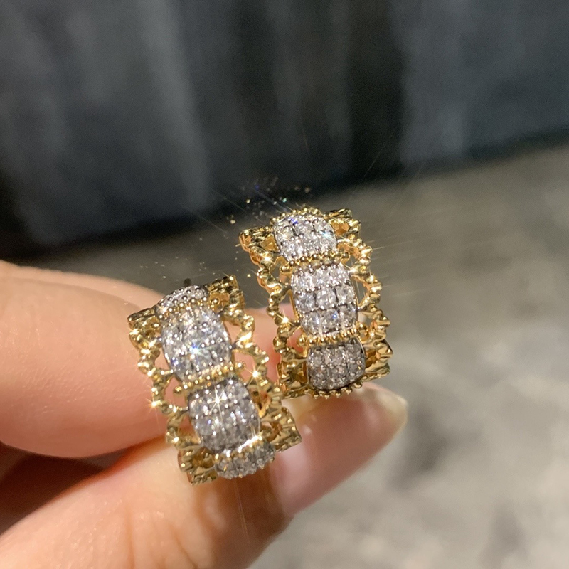 Aazuo Vintage Style Real 18K Y - Vintage Fashion Earrings recension och pris