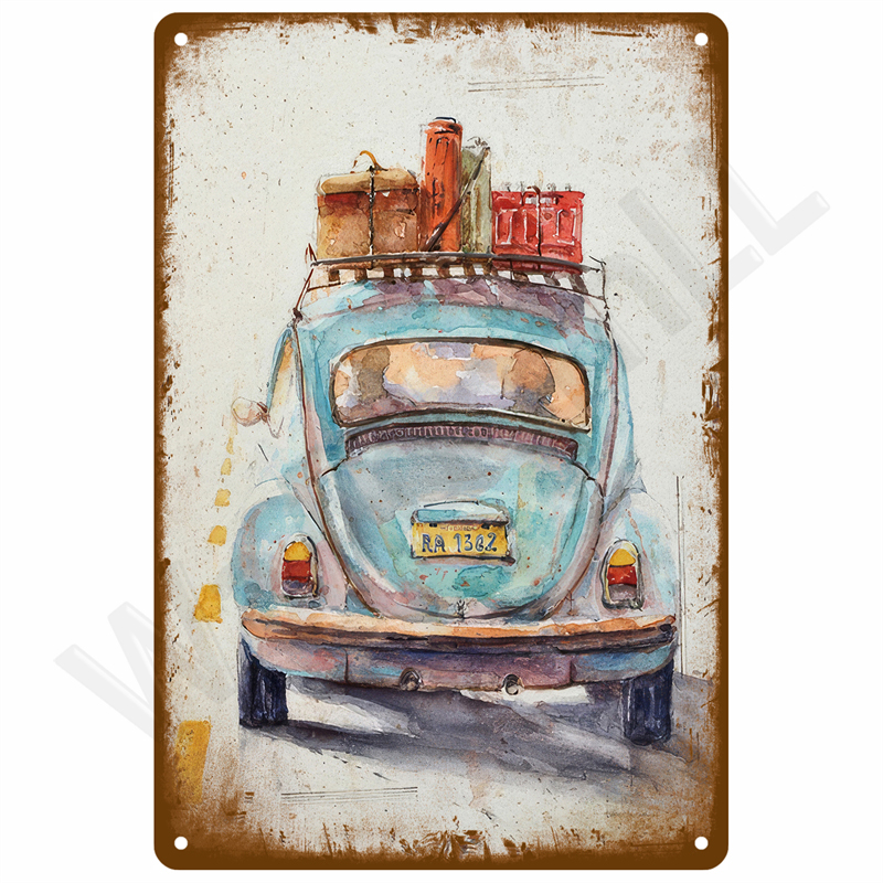 Vintage Metal Plate Tin Sign P - Vintage Fashion Plates recension och pris