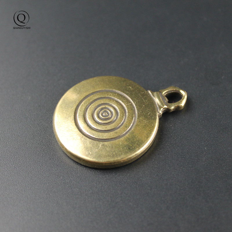 Vintage Brass Buddhist Tantra  - Vintage Fashion Tags recension och pris